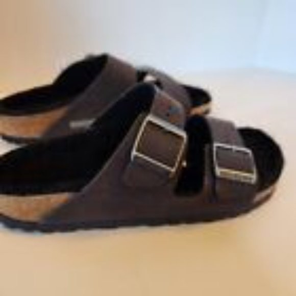 BIRKENSTOCK Women's Arizona Big Backle Fur Sandals- EU 36 / US 5.5, NEW - Picture 9 of 13